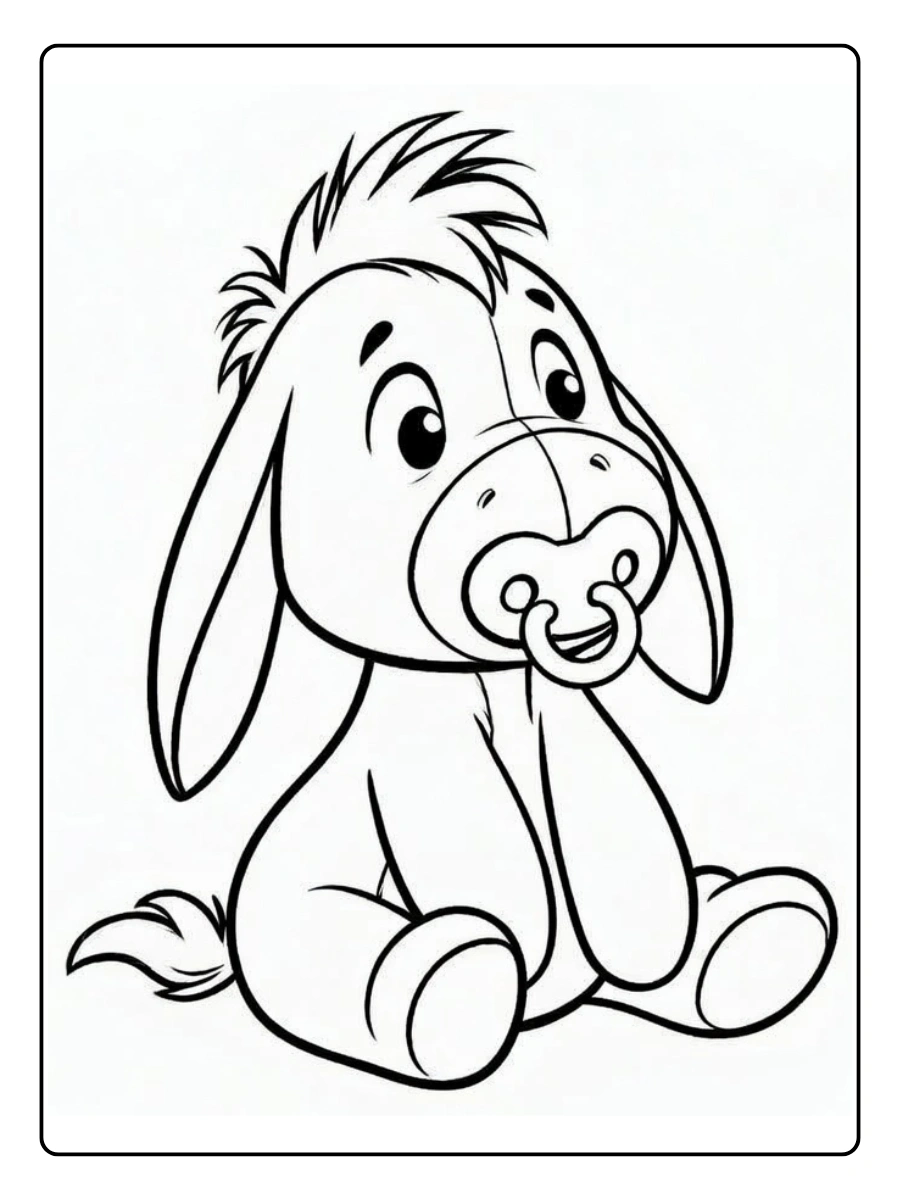 eeyore coloring pages (15)