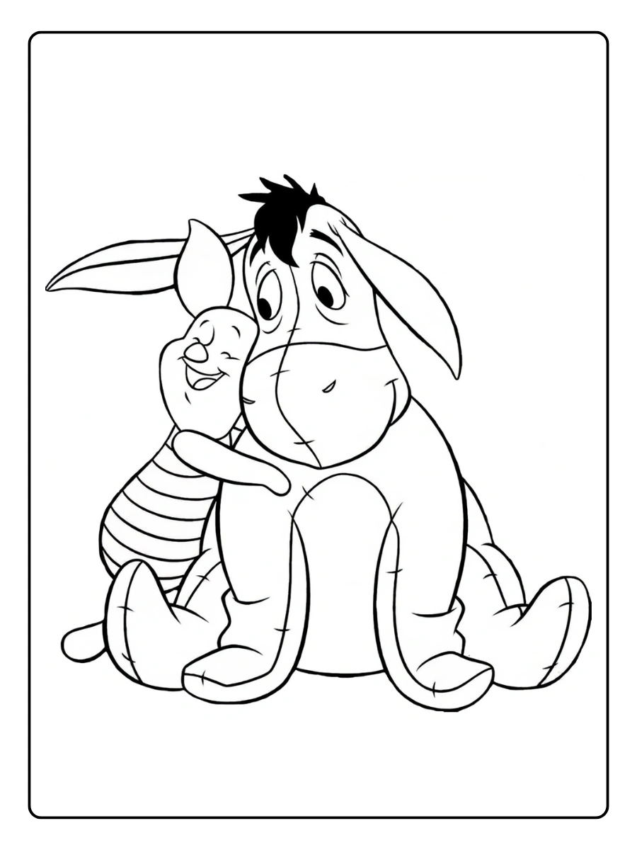 eeyore coloring pages (4)
