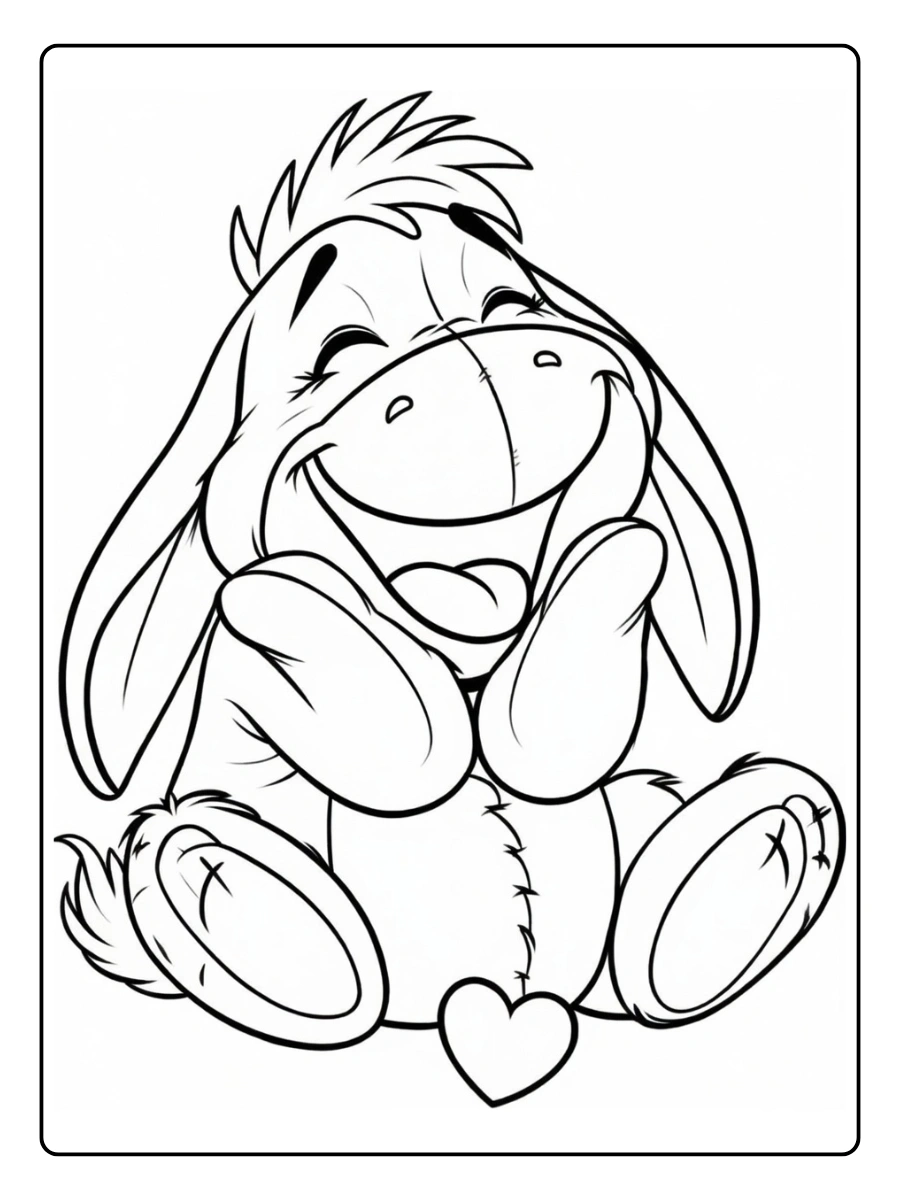eeyore coloring pages (5)