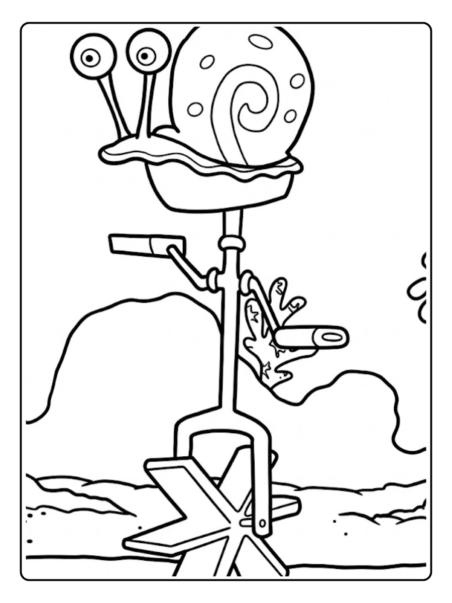 gary from spongebob coloring pages (12)