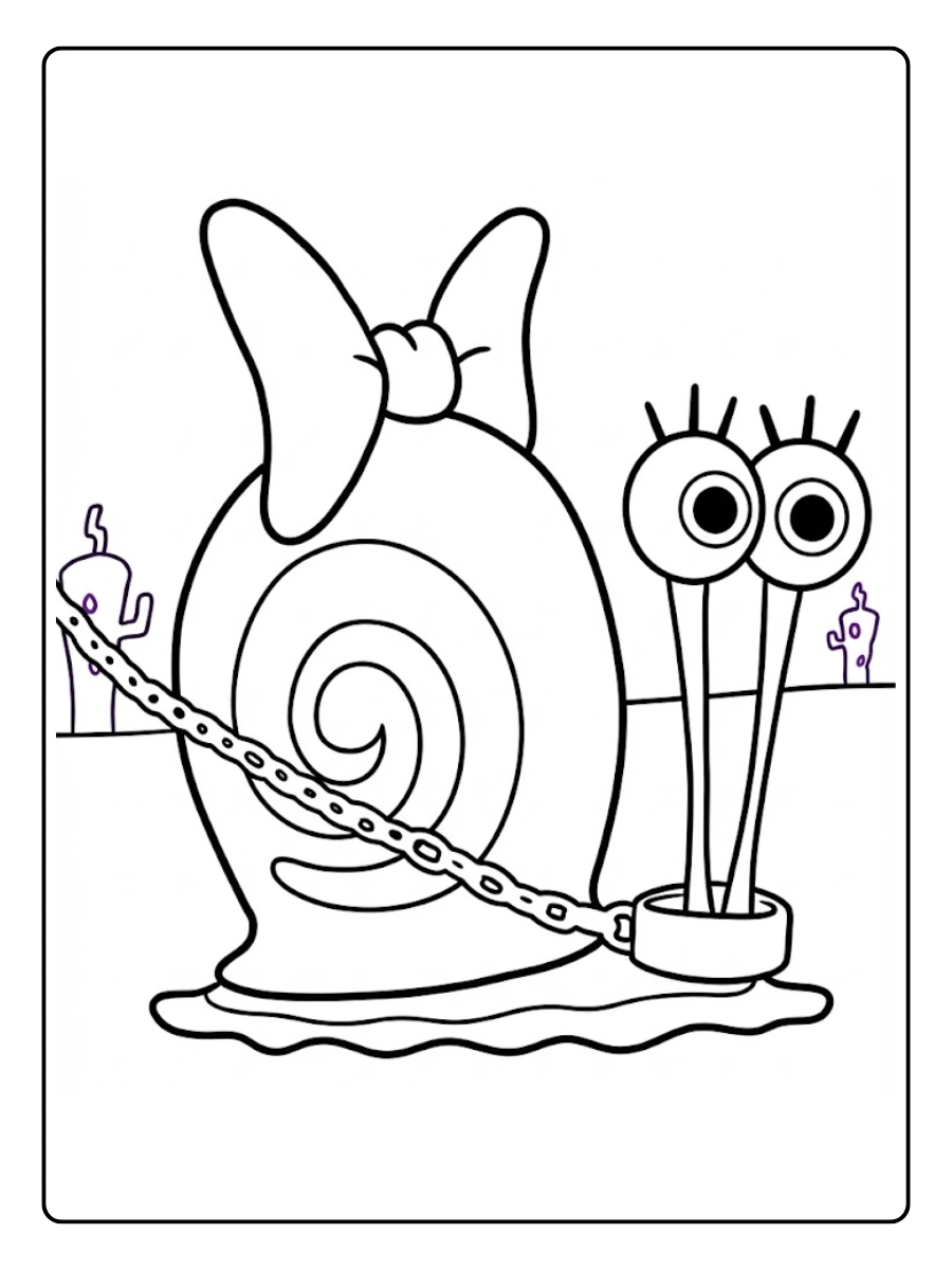 gary from spongebob coloring pages (2)