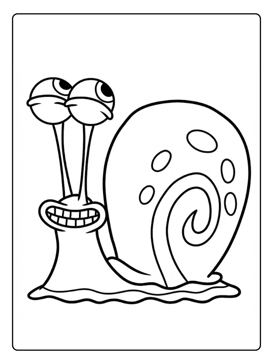 gary from spongebob coloring pages (5)