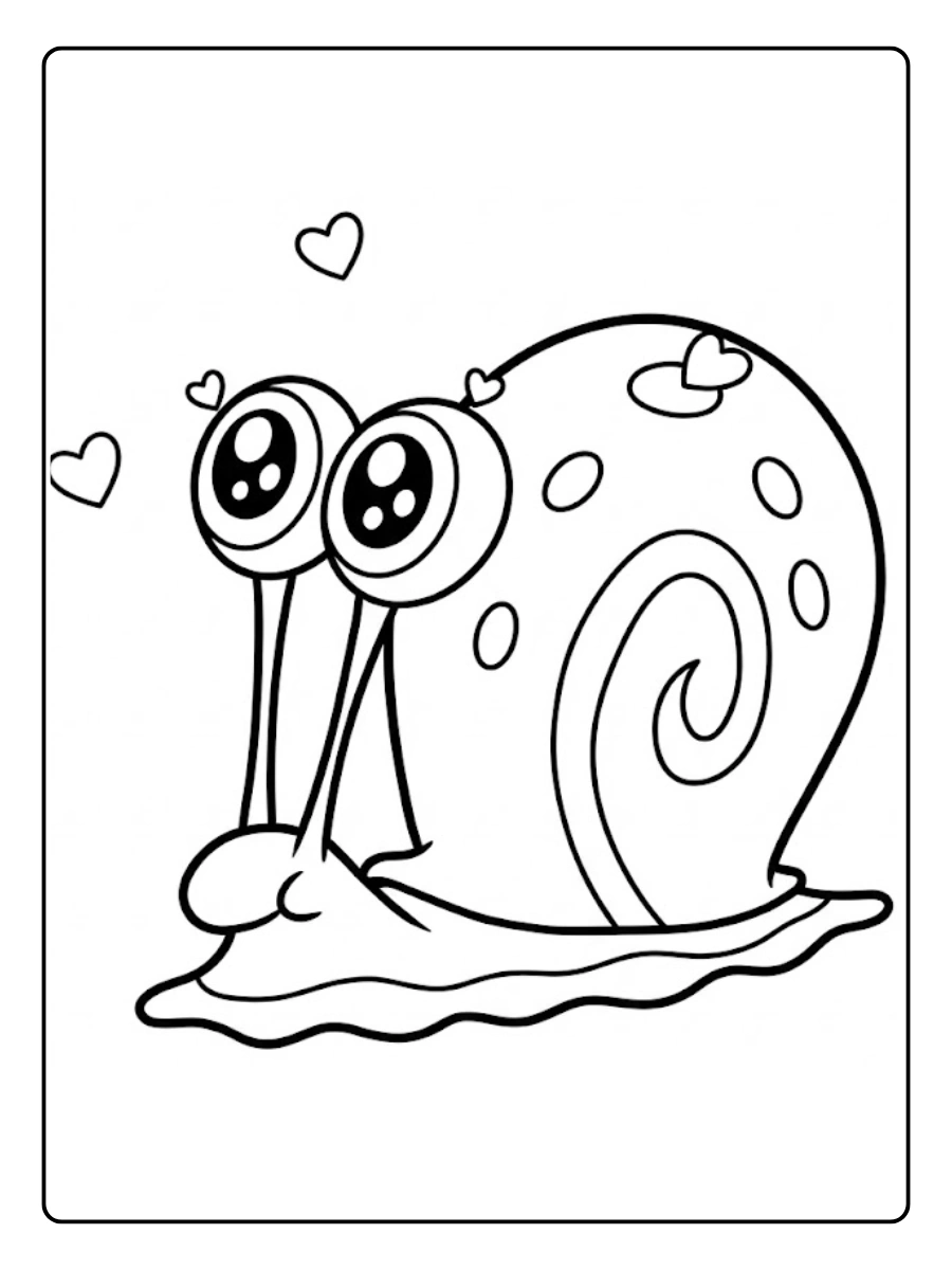 gary from spongebob coloring pages (7)