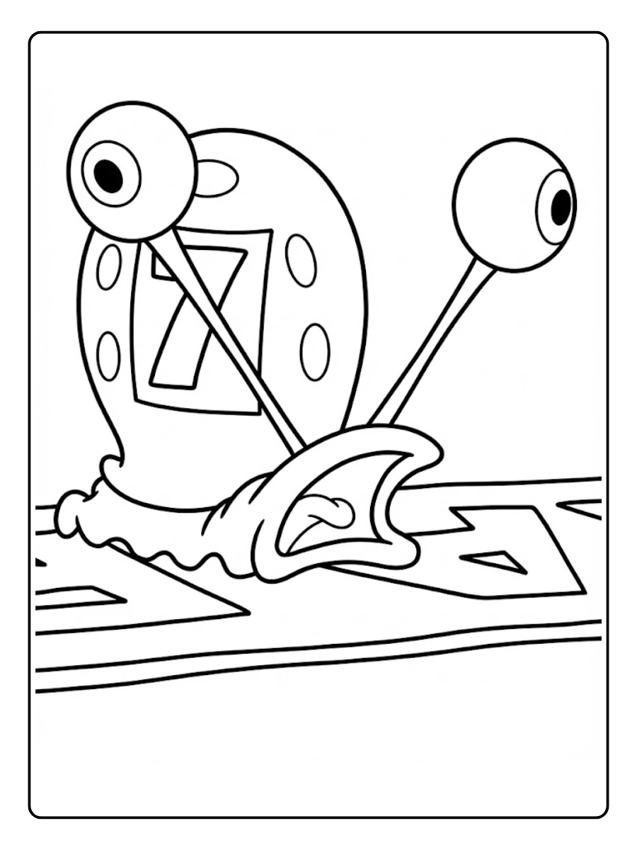 gary from spongebob coloring pages (8)