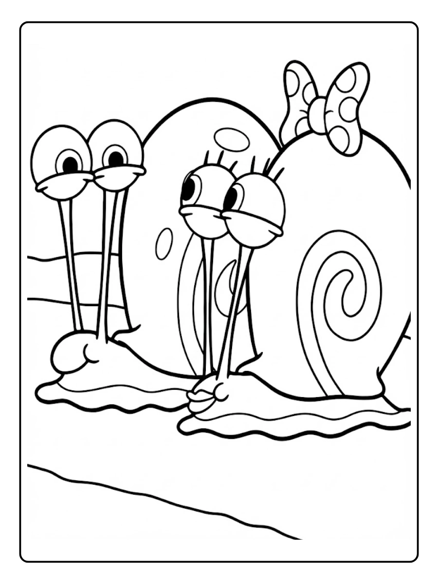 gary from spongebob coloring pages (9)