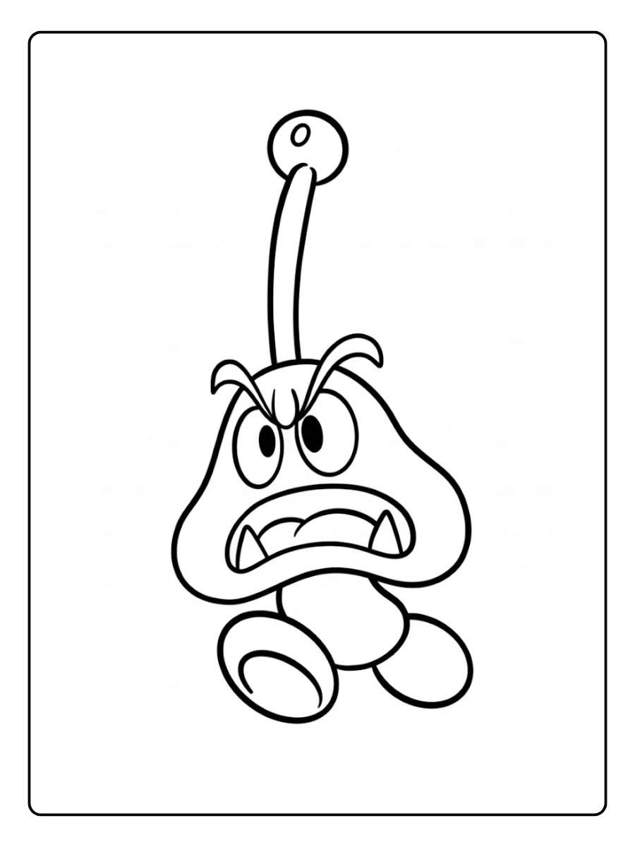goomba coloring page (10)