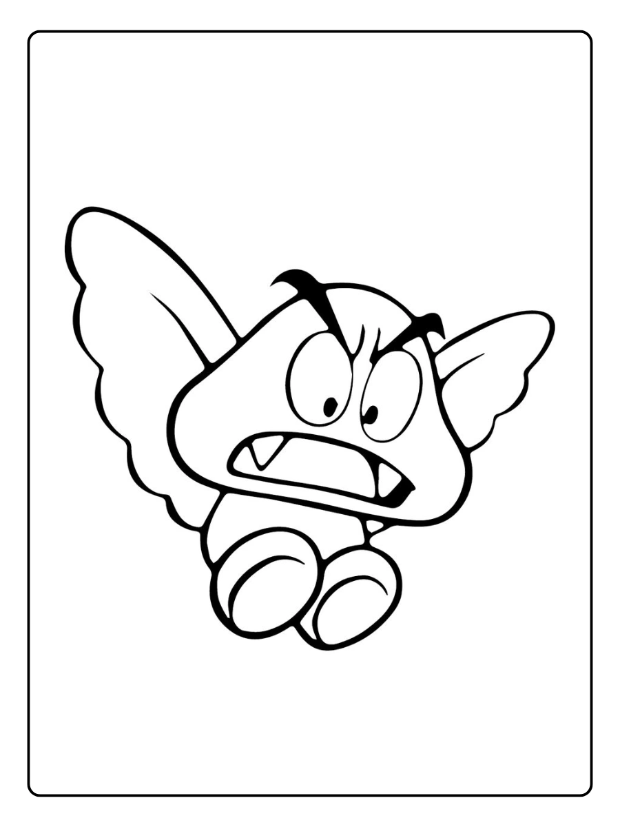 goomba coloring page (11)