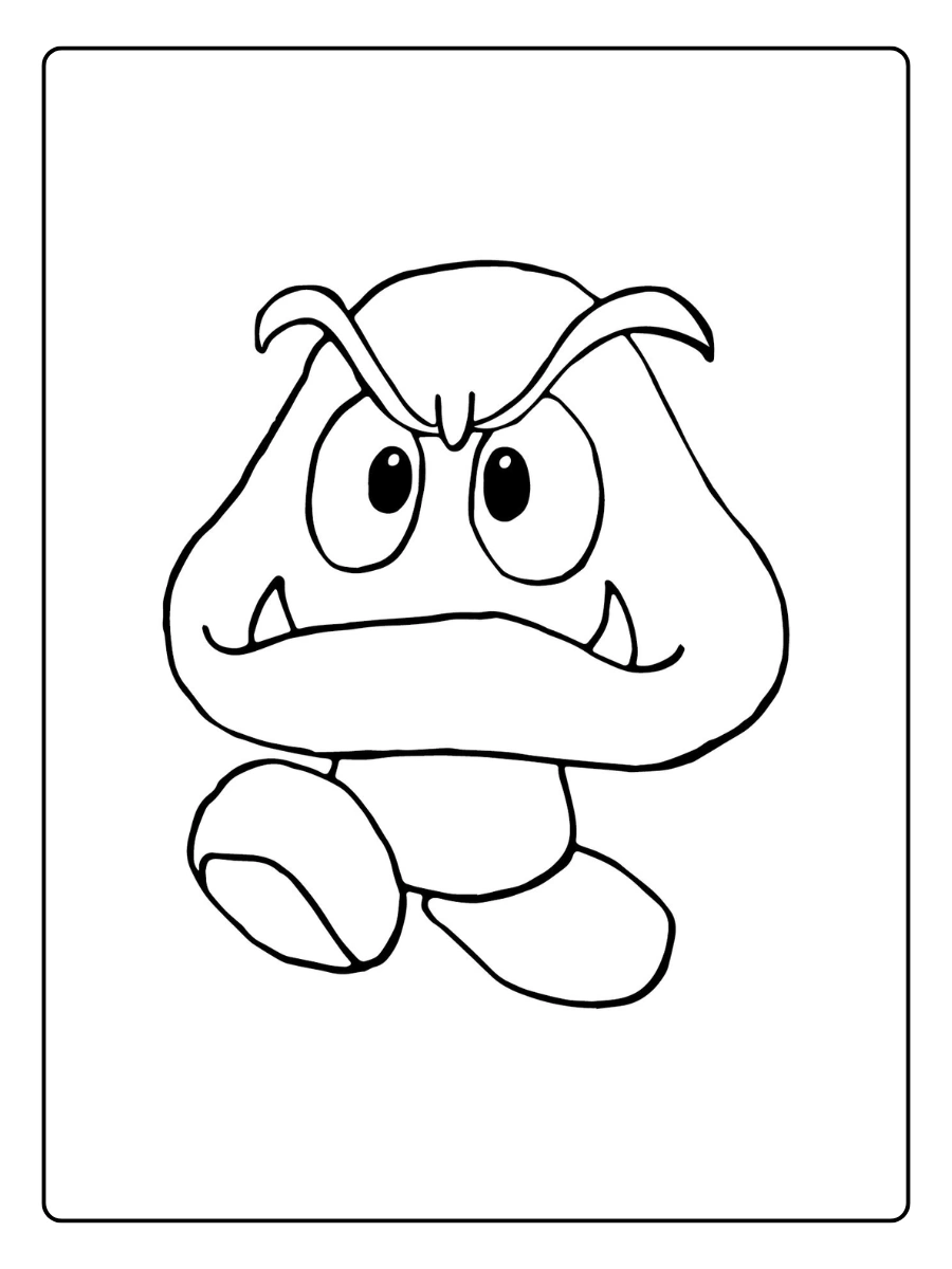 goomba coloring page (12)