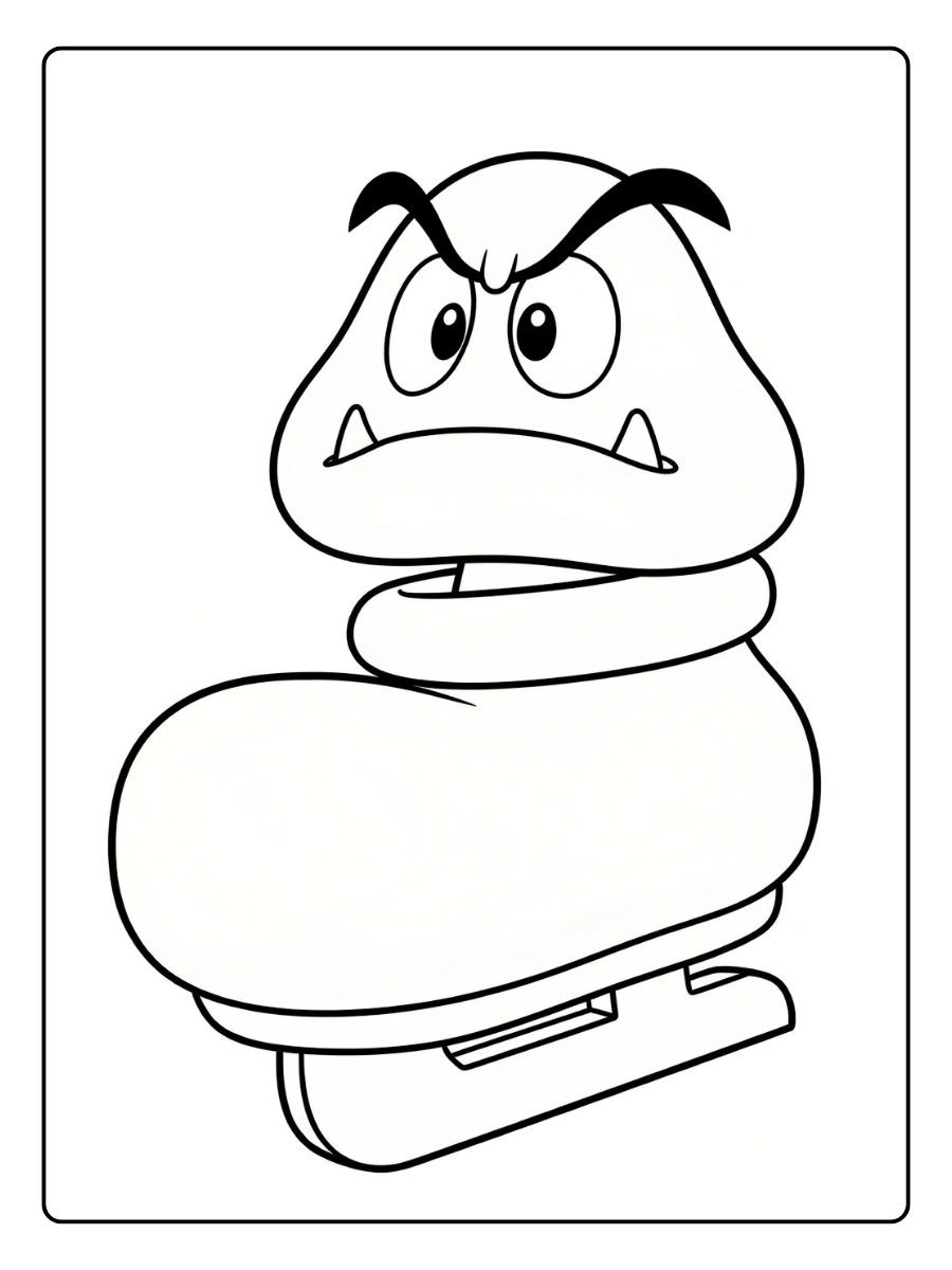 goomba coloring page (13)
