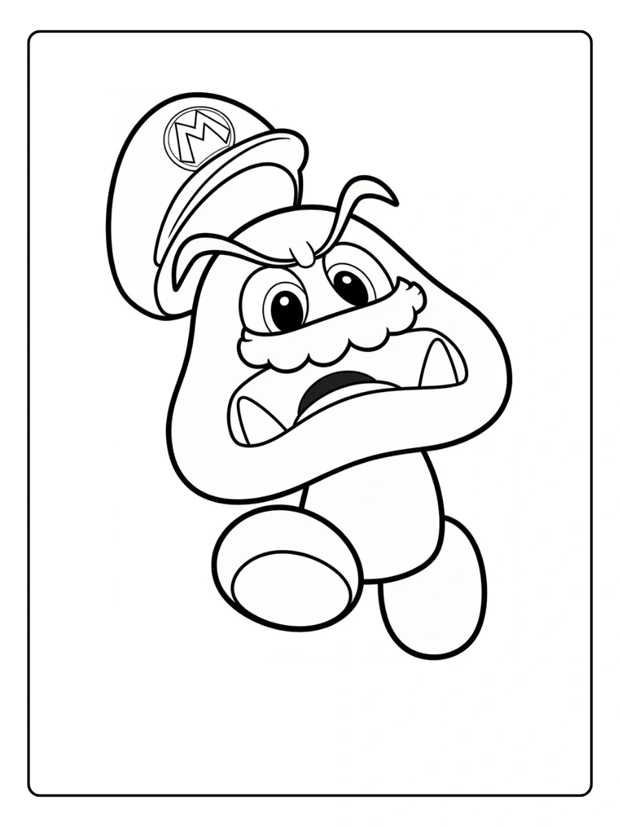 goomba coloring page (15)