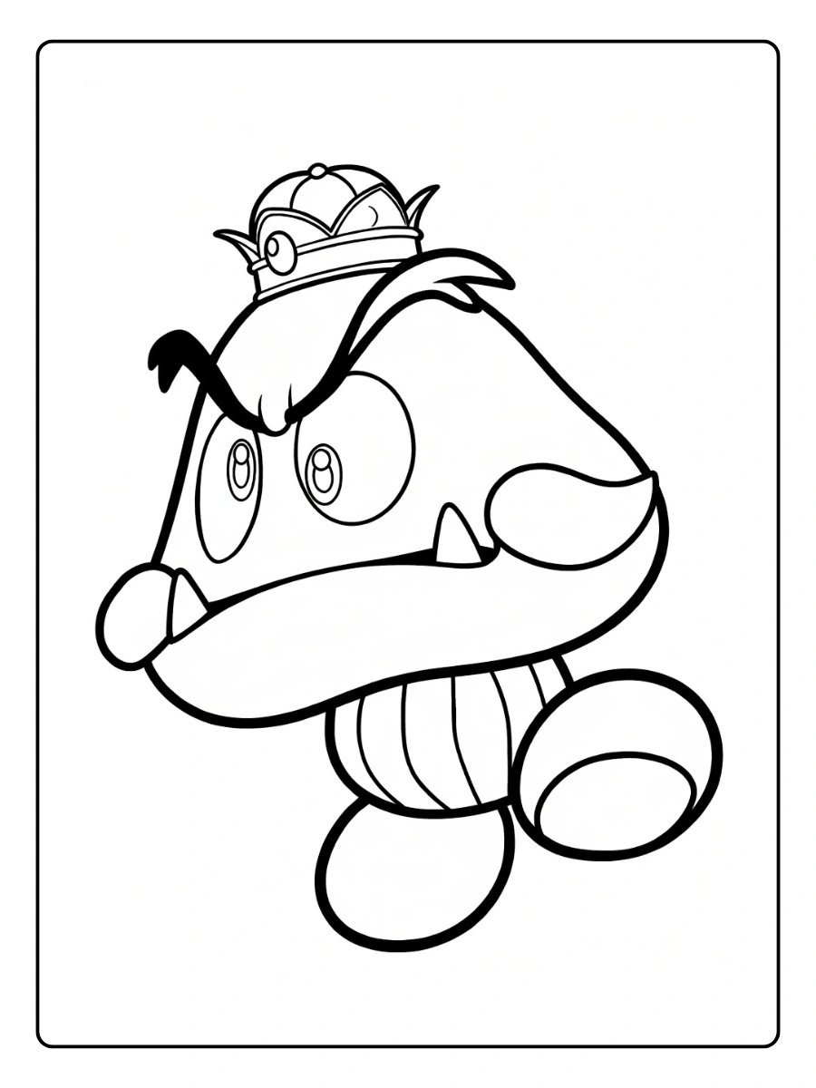 goomba coloring page (3)