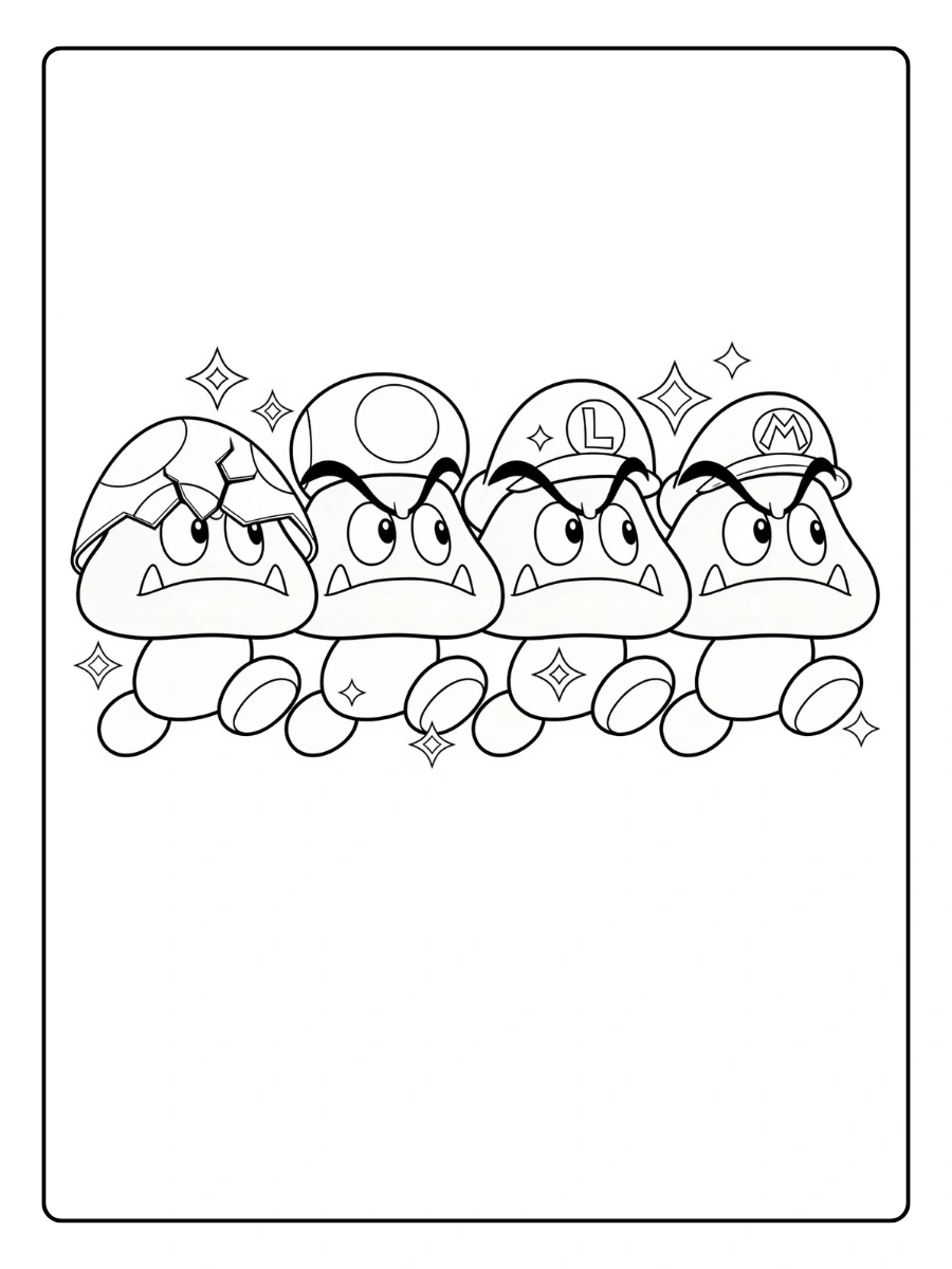 goomba coloring page (5)