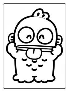 hangyodon coloring pages (3)