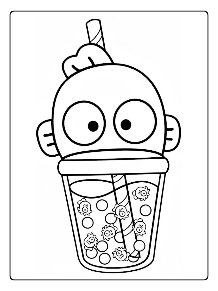 hangyodon coloring pages (6)