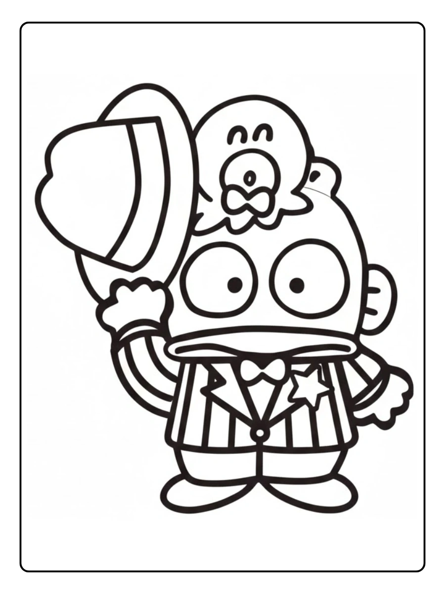 hangyodon coloring pages (8)