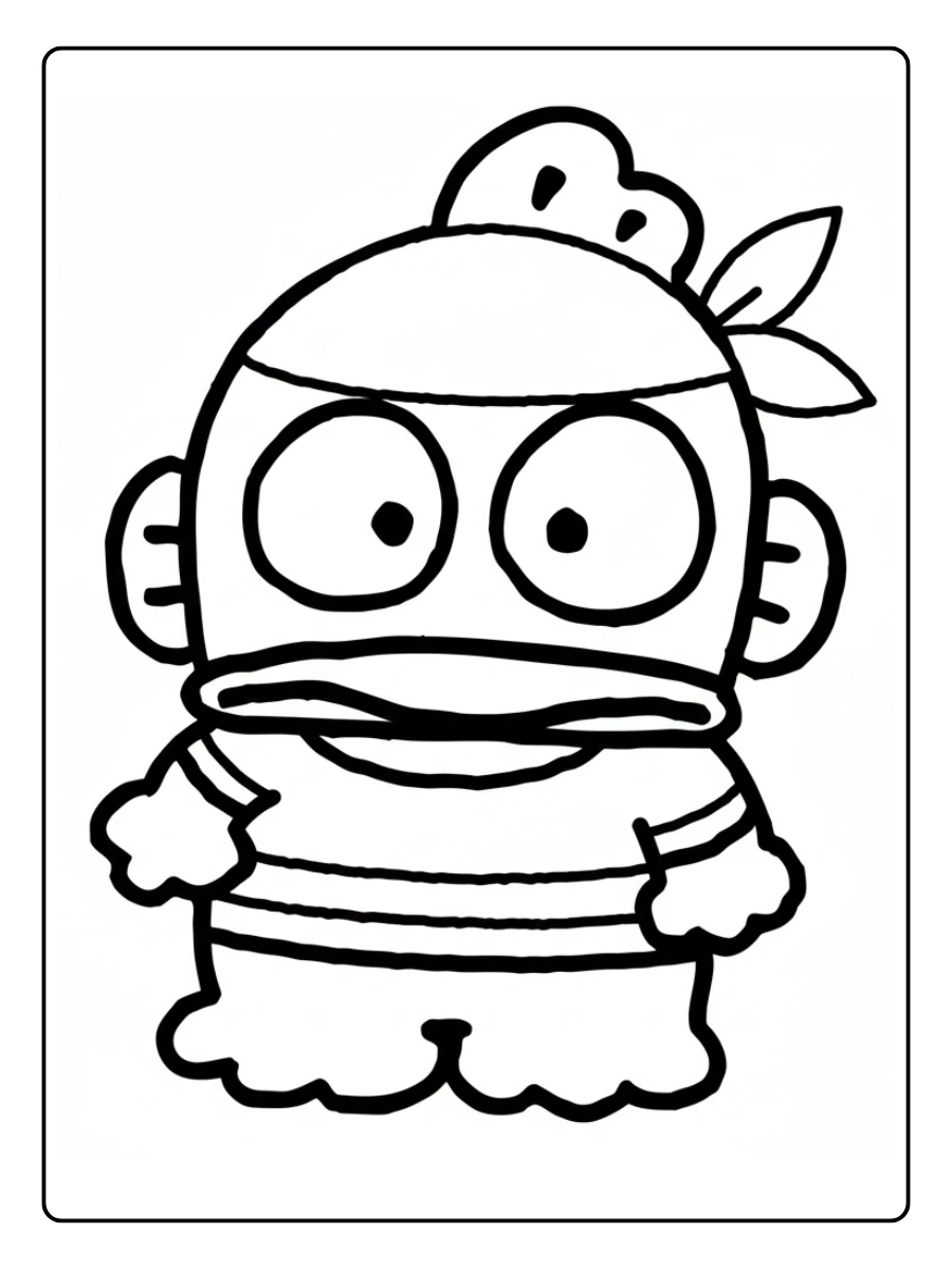 hangyodon coloring pages (9)