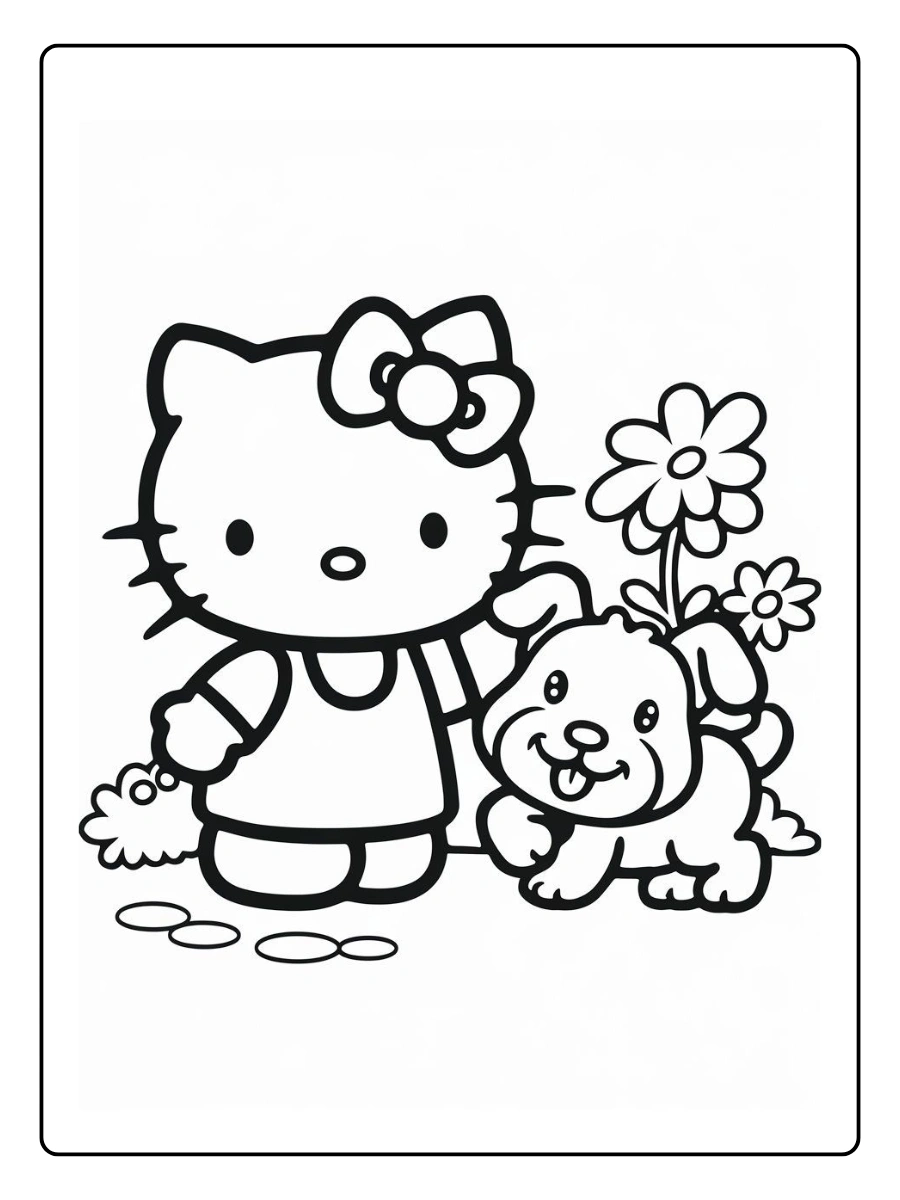 hello kitty and friends coloring pages (11)