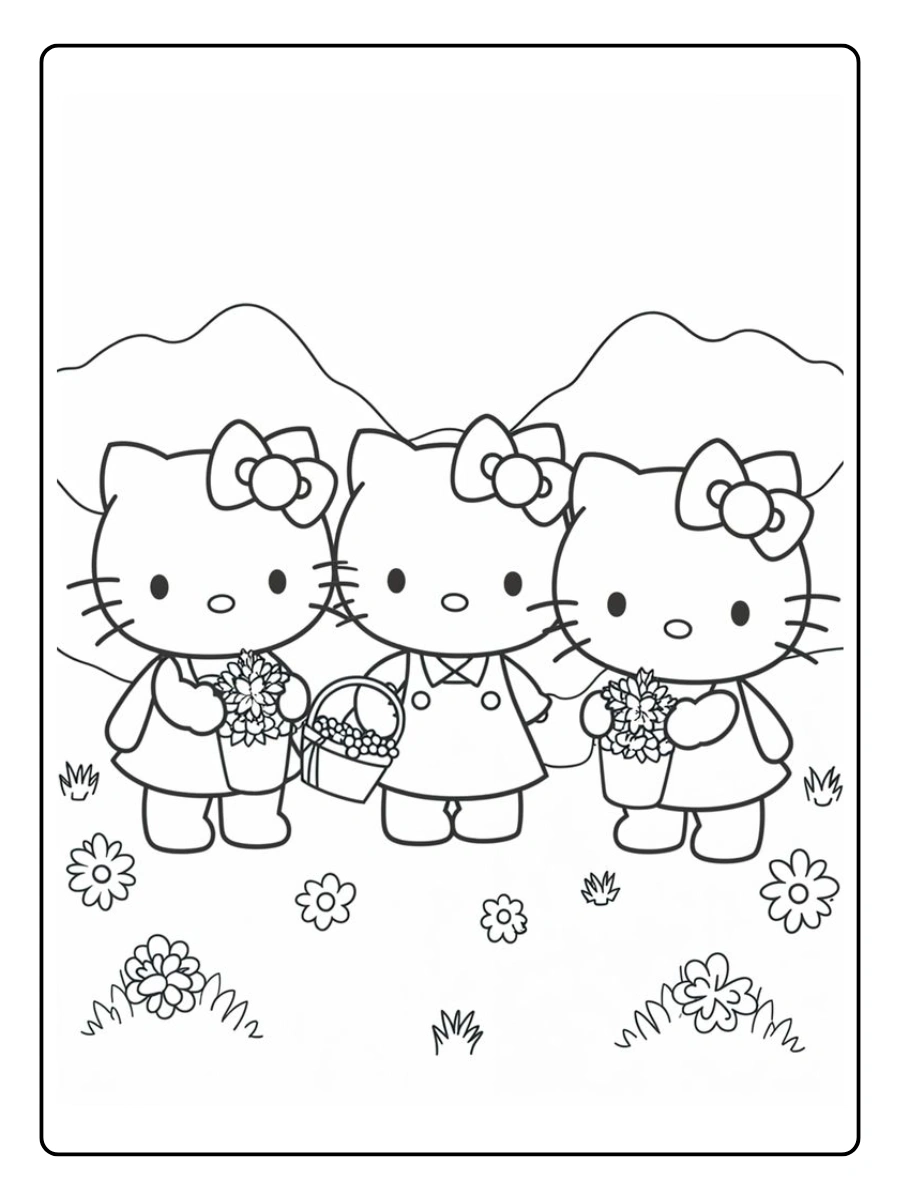 hello kitty and friends coloring pages (3)