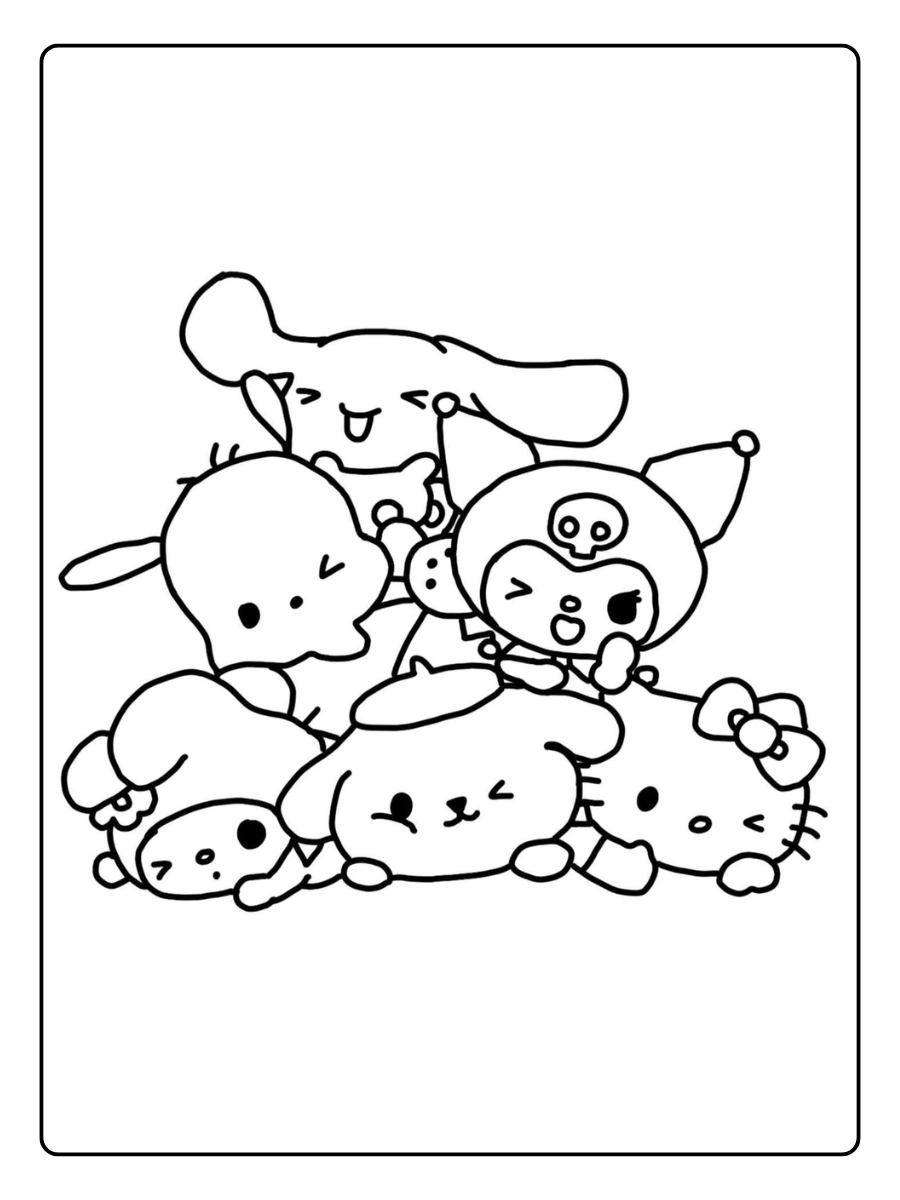 hello kitty and friends coloring pages (4)