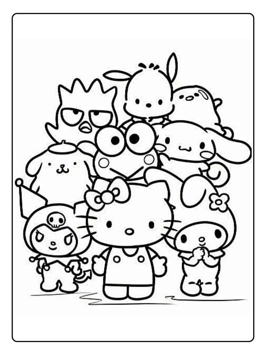 hello kitty and friends coloring pages (5)