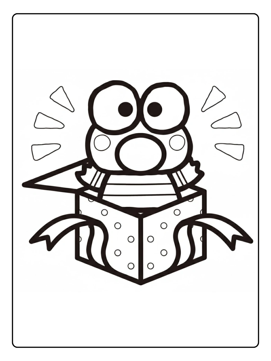 keroppi coloring pages (11)
