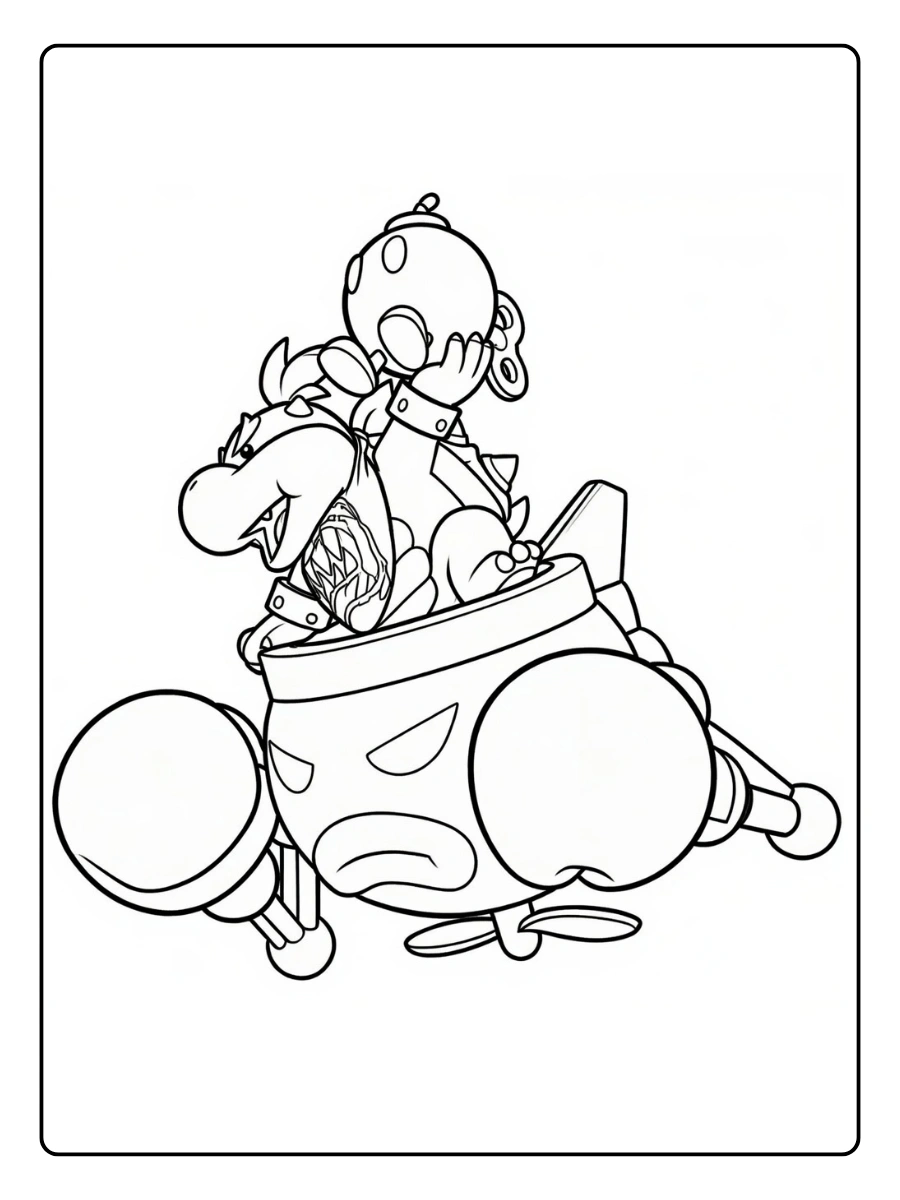 koopalings coloring page (1)