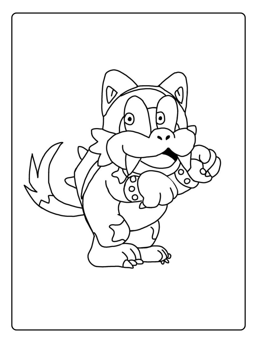 koopalings coloring page (11)