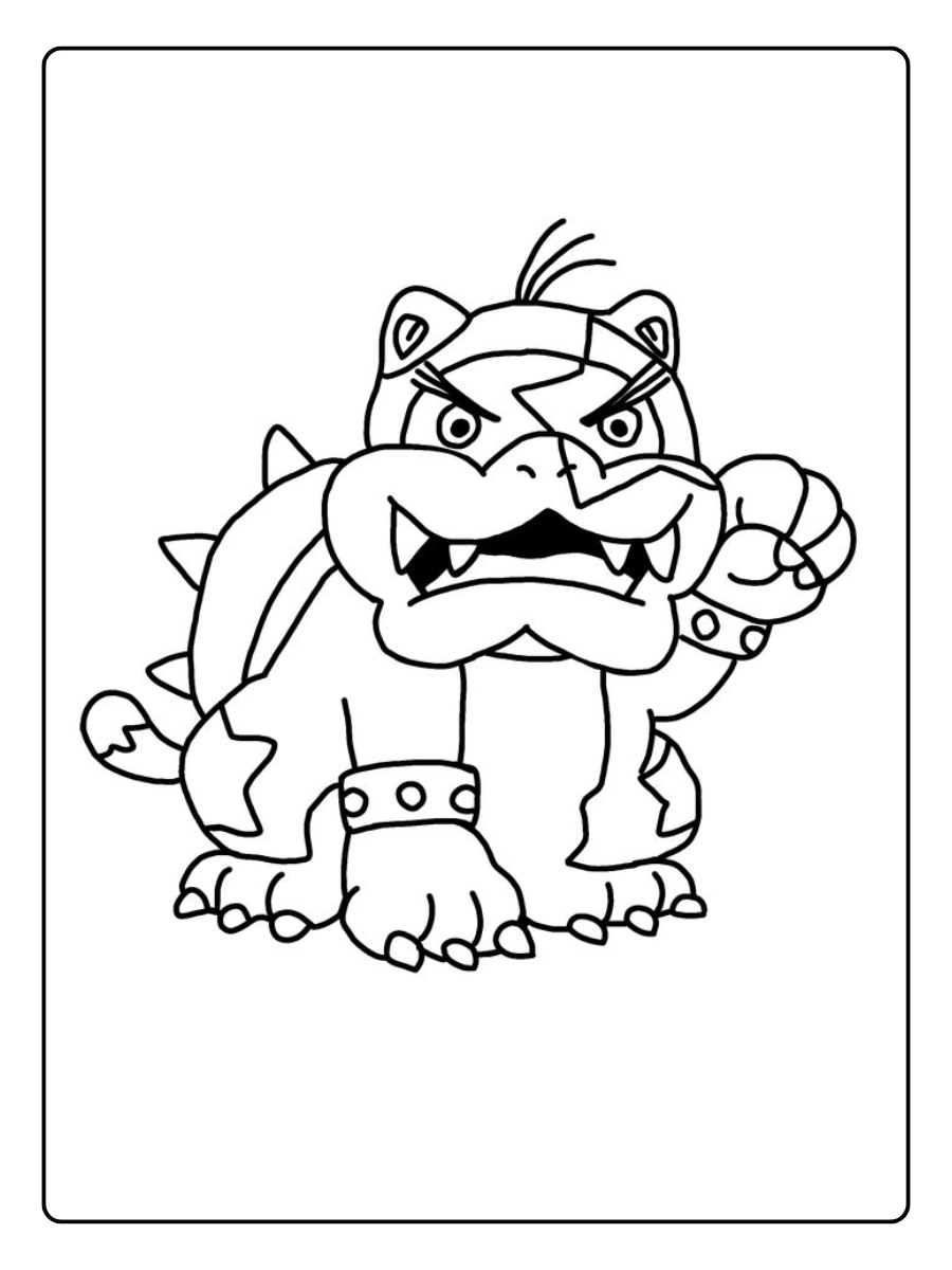 koopalings coloring page (12)