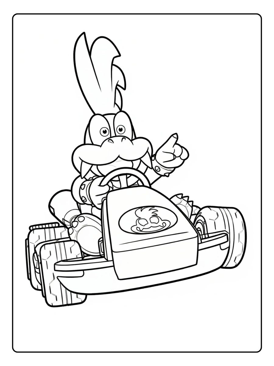 koopalings coloring page (5)