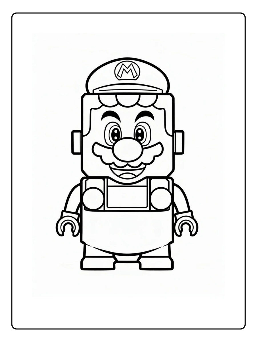 lego mario coloring pages (3)