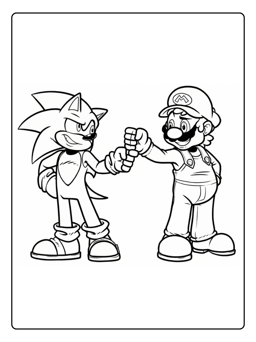 mario and sonic coloring pages (11)