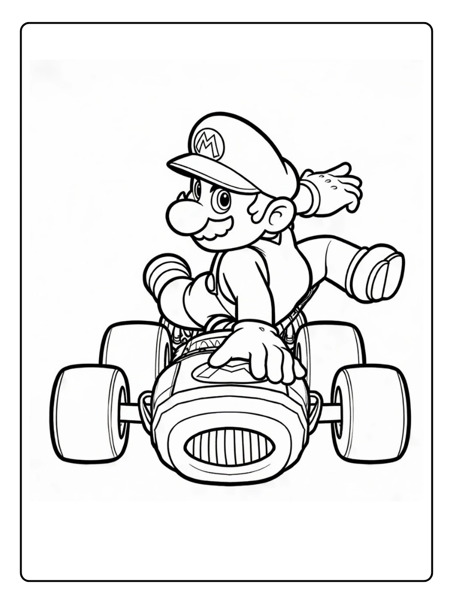 mario kart coloring pages (10)