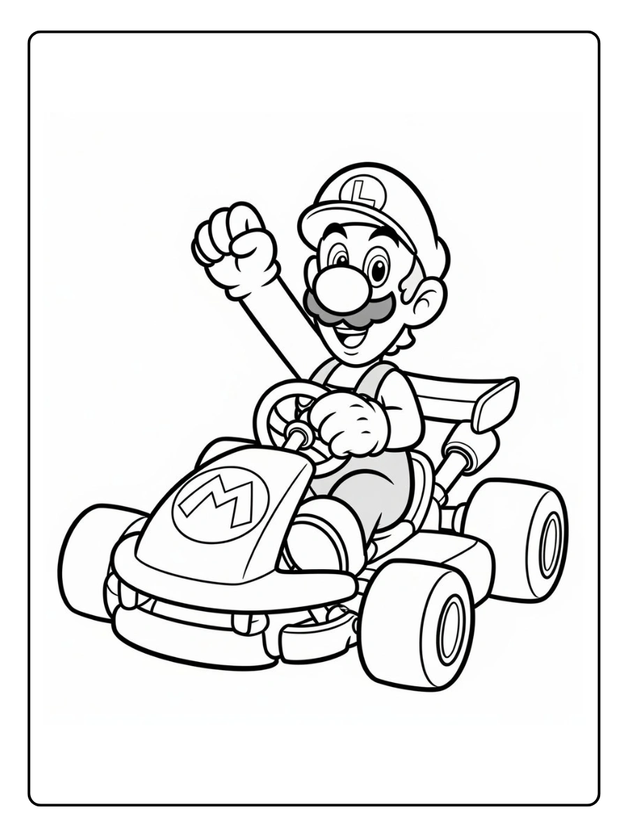mario kart coloring pages (11)