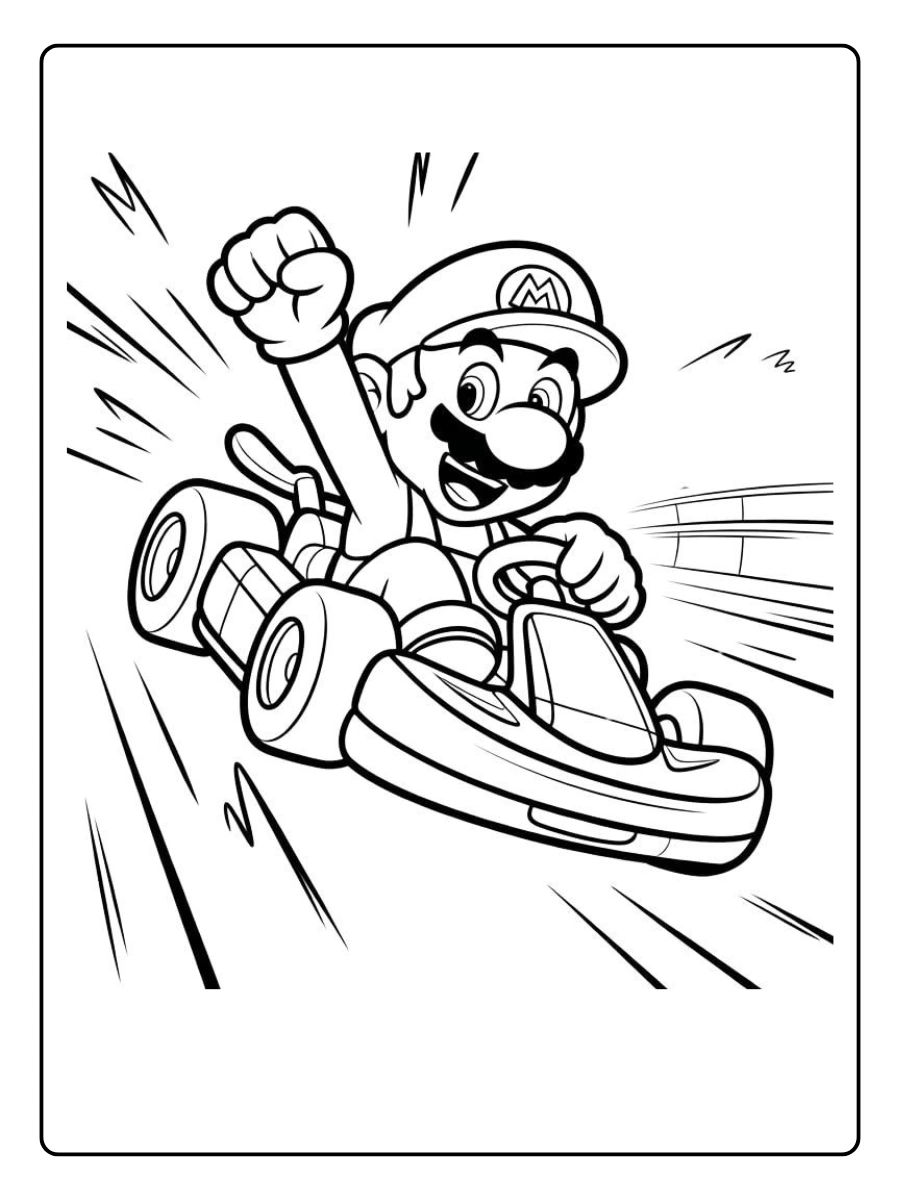 mario kart coloring pages (13)