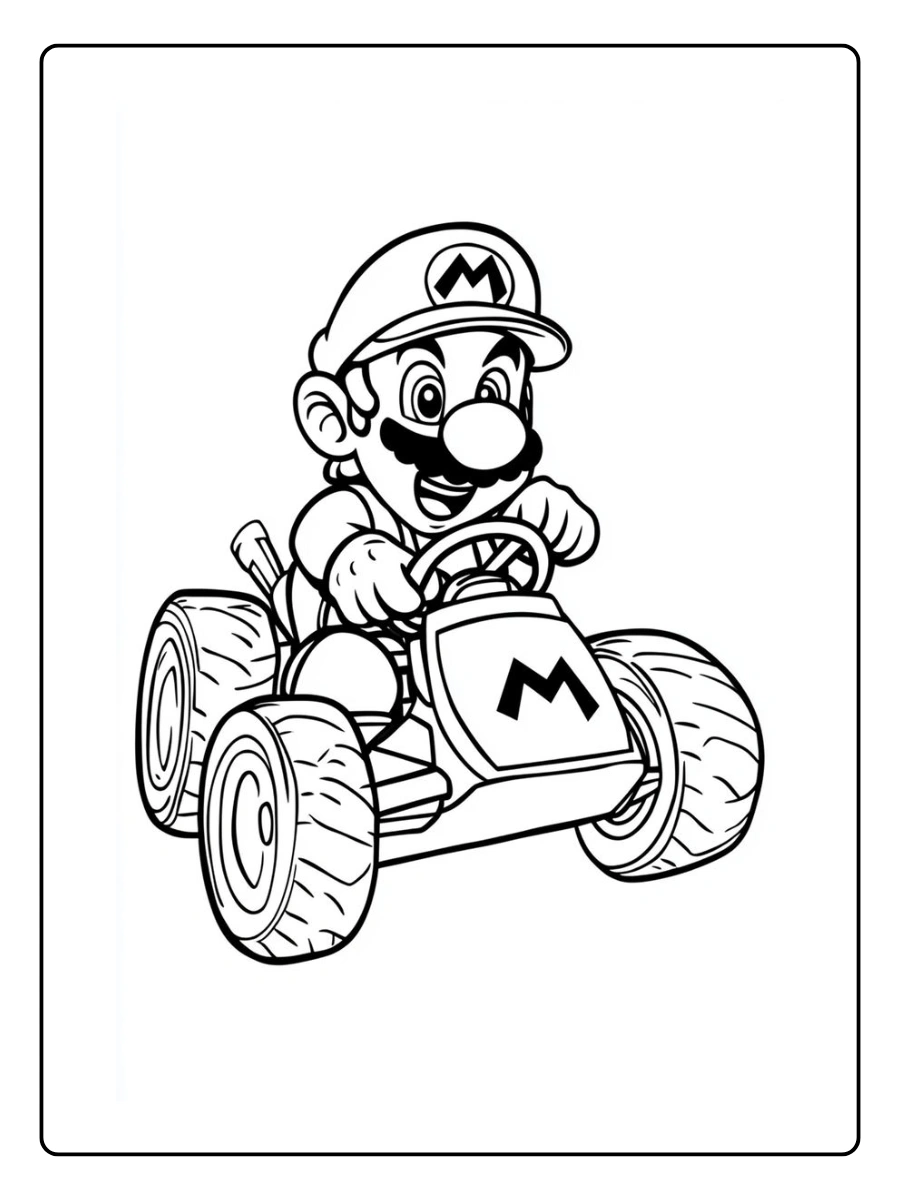 mario kart coloring pages (14)