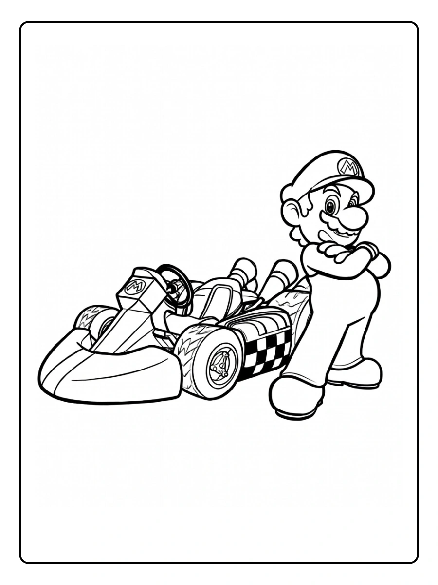 mario kart coloring pages (15)