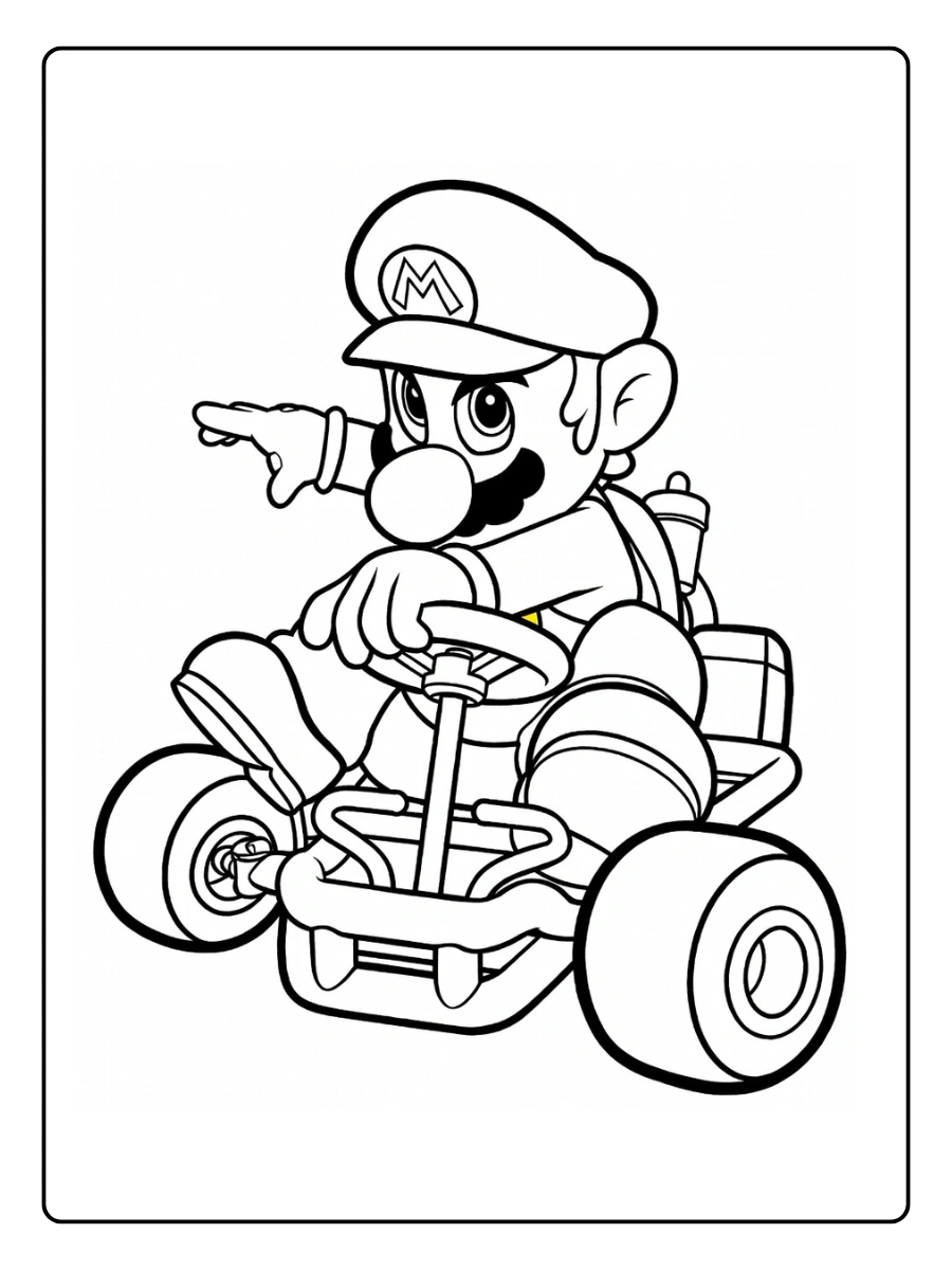 mario kart coloring pages (6)