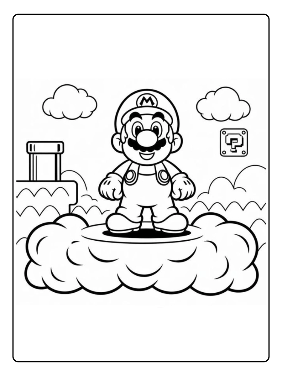 mario party coloring pages (1)