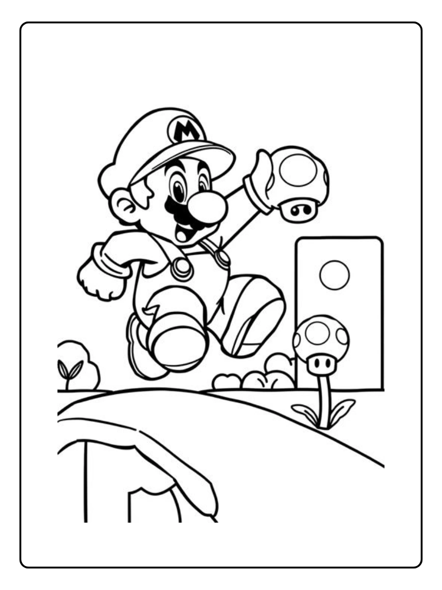 mario party coloring pages (12)