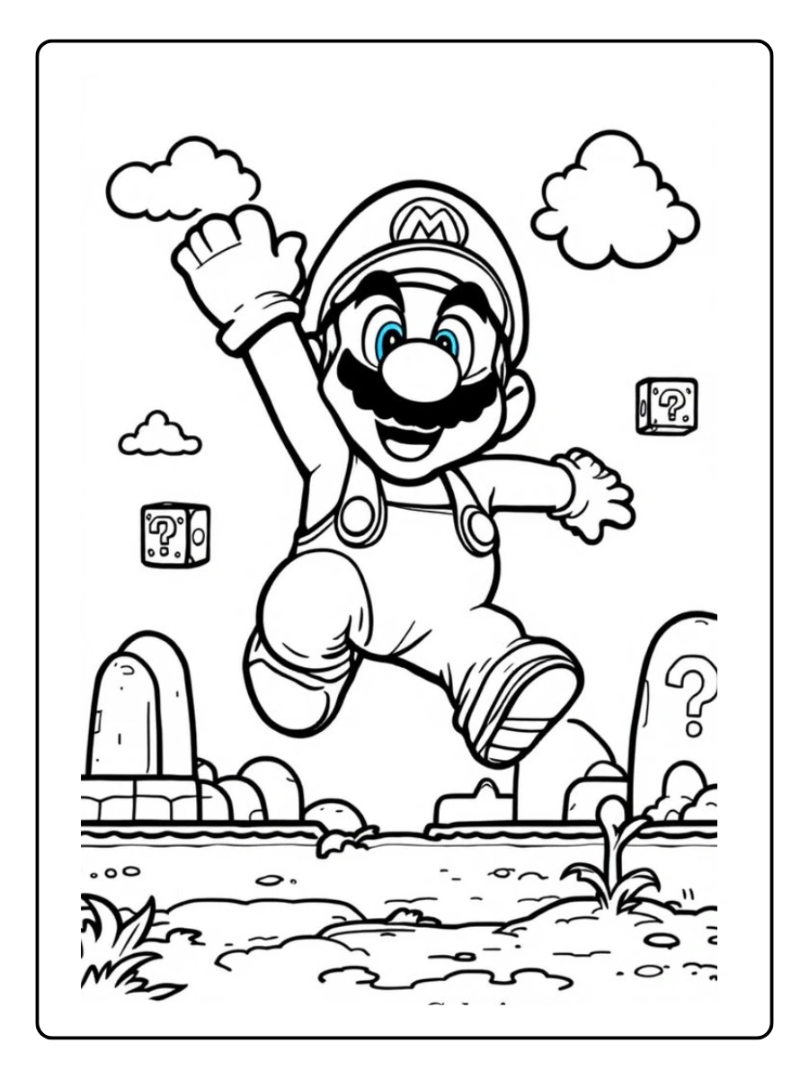 mario party coloring pages (14)