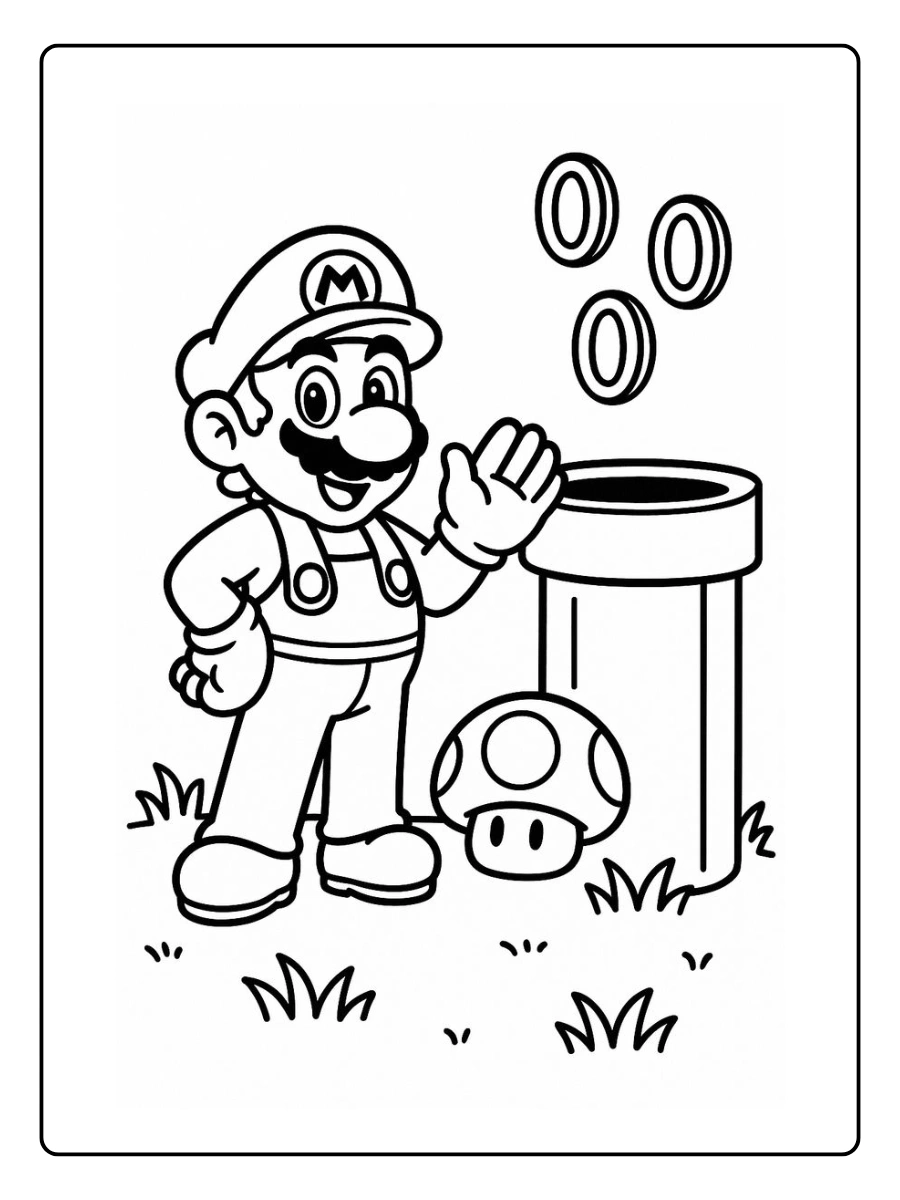mario party coloring pages (3)