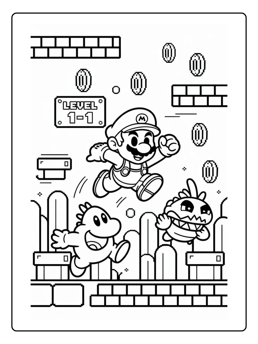 mario party coloring pages (6)
