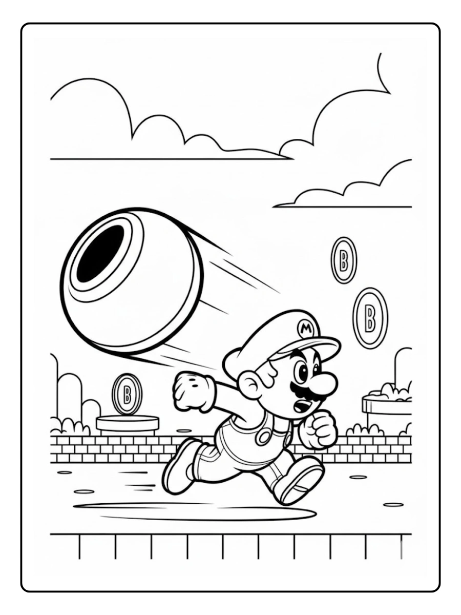 mario party coloring pages (9)