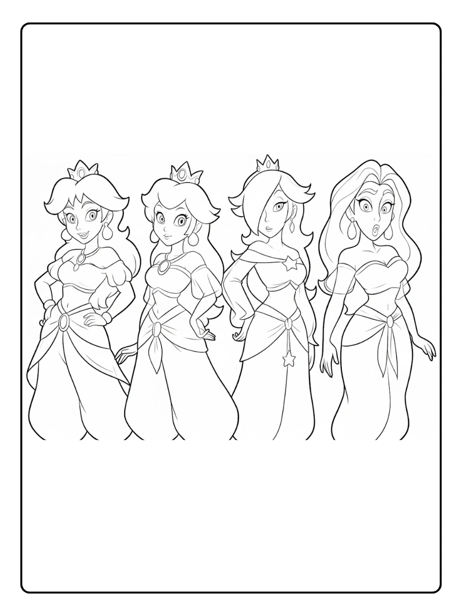 mario princess coloring pages (2)