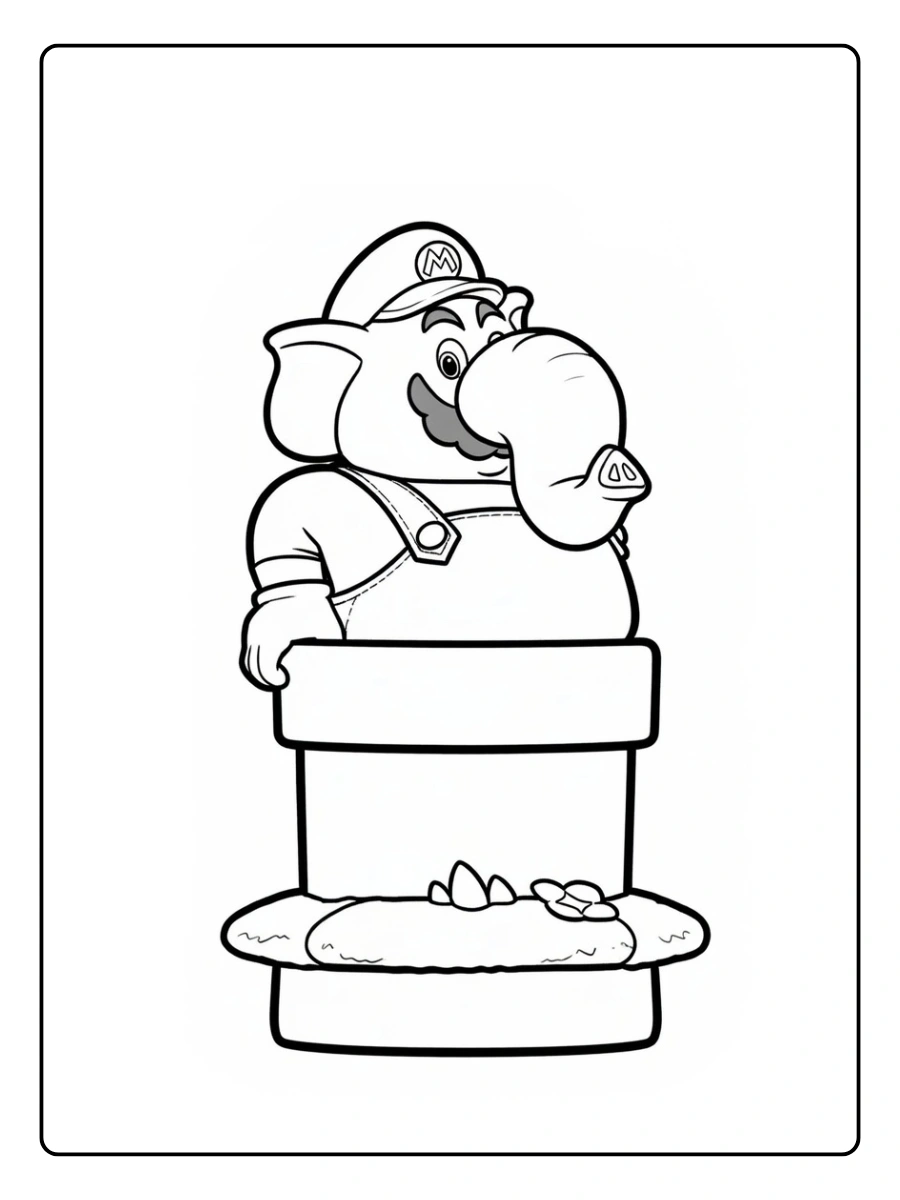 mario wonder coloring pages (5)