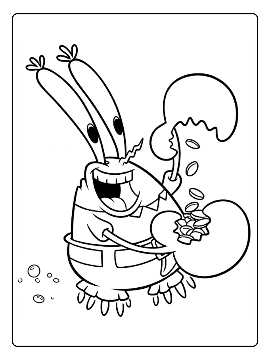 mr krabs coloring pages (11)