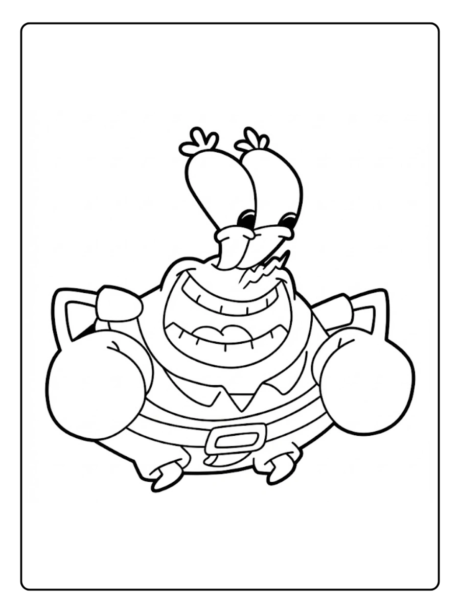 mr krabs coloring pages (4)
