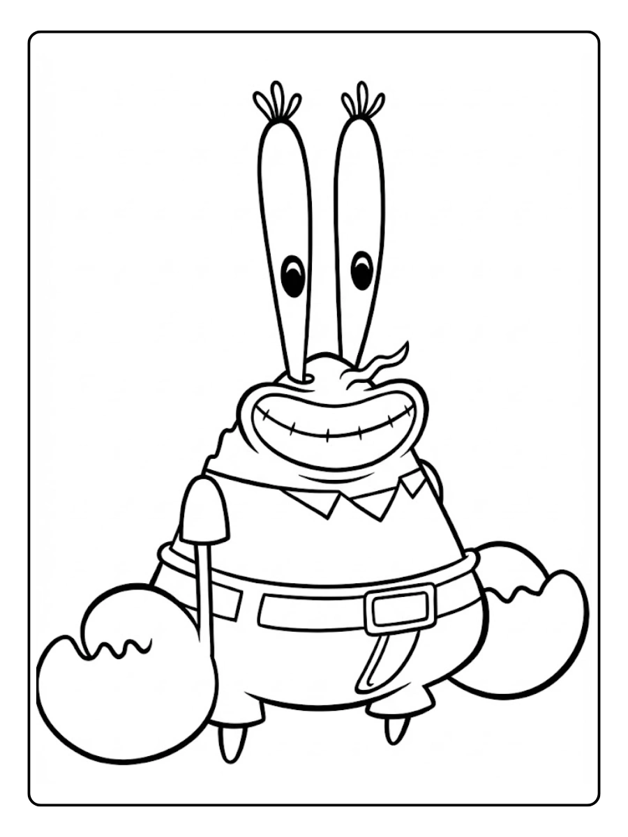 mr krabs coloring pages (9)