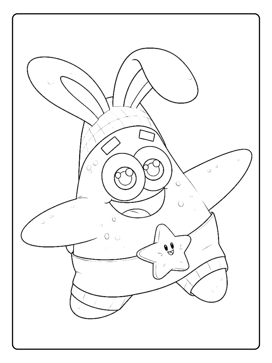 patrick star coloring pages (2)