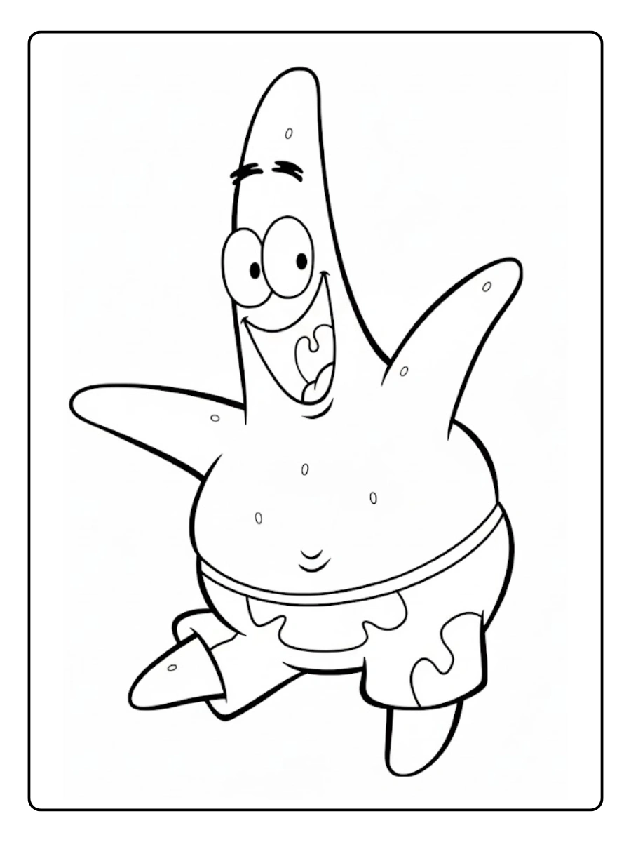 patrick star coloring pages (3)